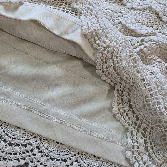 🔥5 FOR $25🔥Maurices Lace Tiered Mini Skirt, Size Large - Picture 5 of 7